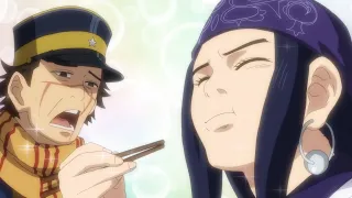 Golden Kamuy (Золотое божество) - Смешные моменты. Аниме приколы. 1 сезон.