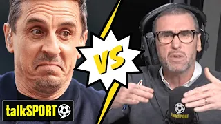 Martin Keown is FURIOUS with Gary Neville for 'CELEBRATING' Spurs' Goal Against Arsenal! 😡⚽🔥