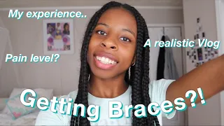 Getting Braces On For The First Time!! (Vlog)