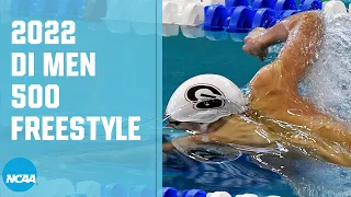 Men's 500 freestyle | 2022 NCAA swimming championships