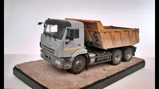 Kamaz 65115 (Камаз самосвал) 1/35 Zvezda