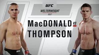 UFC Fight Night 90 - Rory MacDonald Vs Stephen Thompson - EA Sports UFC 2 Live Events Gameplay