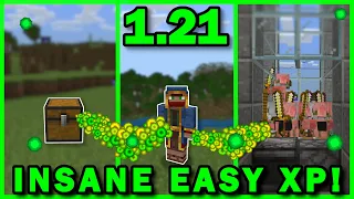 THE NEW 3 BEST XP FARMS are INSANE! | for Minecraft 1.20 Bedrock Edition | by James