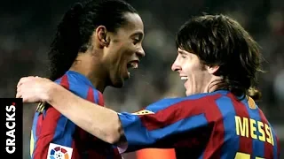 Ronaldinho se convirtió en el "hermano" mayor de Messi cuando lo vio por 1ª vez en el camerino