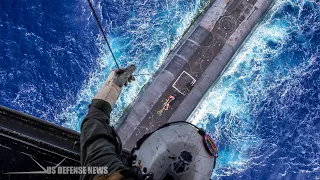This Is How America's Nuclear-Submarine get Resupplied at Sea