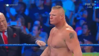 Brock Lesnar and Kofi Kingston Entrances | Smackdown Oct. 4, 2019