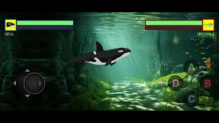 GREAT WHITE SHARK vs KILLER WHALE vs CROCODILE