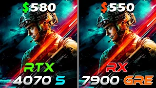 RX 7900 GRE 16GB vs RTX 4070 SUPER 12GB | PC Gameplay Tested