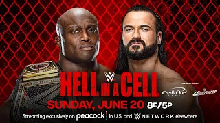 Drew McIntyre vs Bobby Lashley for The WWE Championship at Hell In A Cell 2021 (WWE 2K20)