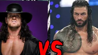 ROMAN REIGNS vs UNDERTAKER | Comparison | Who Is Better ? | Usman EDITx