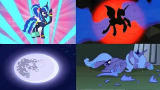 My Little Pony FIM: All Princess Luna/Nightmare Moon/The Mare In The Moon Moments