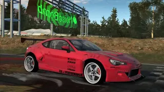 Need For Speed: Pro Street - drift event on AWD car (BMW), RWD Integra