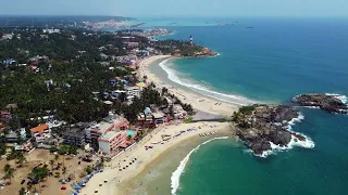 Beautiful Beaches of South India | Drone Shots | Roving Couple