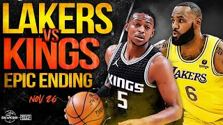 Lakers vs Kings EPiC Ending 😱 | Possession By Possession | Nov 26, 2021 | FreeDawkins