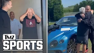 Robert Kraft Gets Surprise Bentley from Jay-Z, Meek Mill and Michael Rubin | TMZ Sports