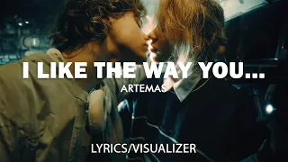 Artemas - i like the way you kiss me (lyrics/visualizer)