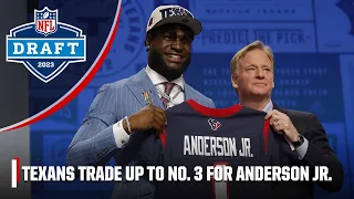 🚨 TRADE ALERT 🚨 Houston moves up to take Will Anderson Jr. at No. 3 | 2023 NFL Draft