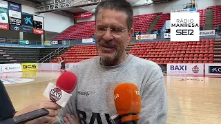 Roda de premsa prèvia al BAXI - Unicaja Màlaga de diumenge