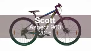 Горный велосипед Scott Aspect 960 2016. Обзор