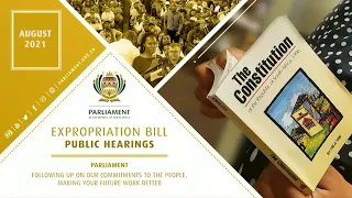 Expropriation Bill Public Hearing, 29th August 2021