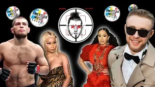 AMAs 2018, EMINEM vs MGK, Хабиб vs Тимати, NICKI vs CARDI