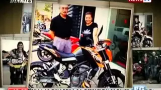 Paano nahilig si Kara David sa mga motorsiklo?