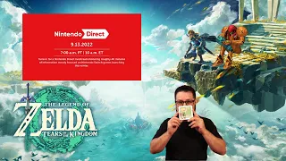 New Zelda Title Revealed | Nintendo Direct Reaction 9/13/2022 | NO METROID PRIME 4 UPDATE! |