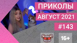 😂 ЛУЧШИЕ ПРИКОЛЫ АВГУСТ 2021 | Я РЖАЛ ДО СЛЕЗ | Выпуск №143