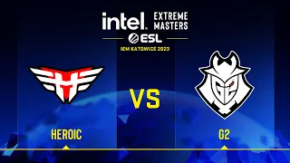 Heroic vs G2 | Map 4 Ancient | IEM Katowice 2023