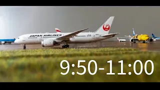 【Stop Motion】Model Airport 1/400【Runway end】