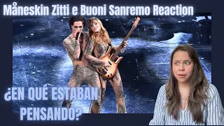 Maneskin Zitti e Buoni Sanremo 2021(Enrico Melozzi) / MX 🇲🇽 Reacción & Crítica