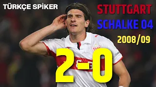 Stuttgart - Schalke 04 Bundesliga | 2008/09 TÜRKÇE SPİKER