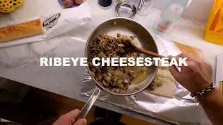 im not from philadelphia but this is how i make a philly cheesesteak