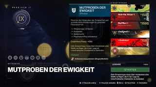 Destiny 2#062 Mutproben der Ewigkeit auf "1560" 21.06-28.06.22 | Spitzenloot und mehr 🙃 [HD][PS5]