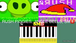 RUSH PIGGIES JINGLE BELLS AND SMB (Piano Rush Series)