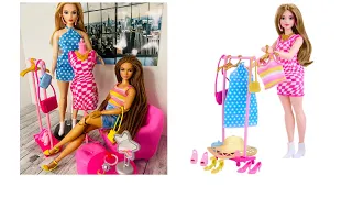NEW 2023 Barbie Doll And Fashion Set, Barbie Clothes With Closet Accessories !
