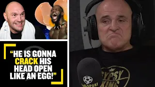 "HE'LL CRACK HIS HEAD LIKE AN EGG!"🍳 Tyson Fury's dad John Fury previews #FuryWilder3