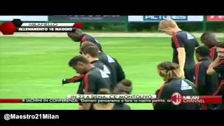 Milanello Allenamento 18-05-2013 Part 2