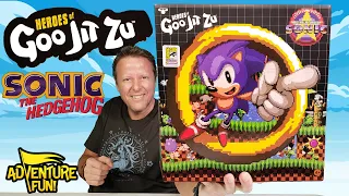 Heroes of Goo Jit Zu Limited Edition Metallic Squish Sonic The Hedgehog Adventure Fun Toy review!