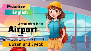 Airport | Conversations in the Airport | Practice English #learnenglish #practiceenglish