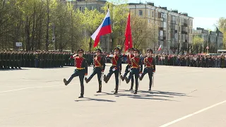 Военный парад в Череповце