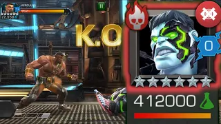 Hercules vs Bahamet Boss Solo. Willpower Node Active. Act 8.2.6 MCOC