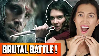 The Witcher - Fight Scene Reaction | Best Sword Fight In The Netflix Series With Geralt!