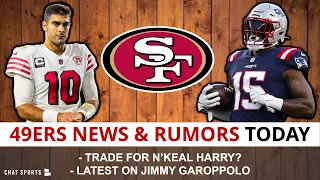 49ers Rumors: Trade For N’Keal Harry? LATEST On Jimmy Garoppolo | Jimmy G Trade To Panthers?