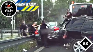 POLICJA W AKCJI #3 - Pościg za Volvo,  śmieszki w BMW i inne interwencje policjantów drogówki