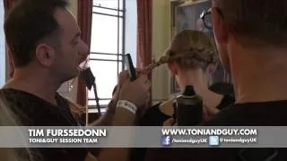 TONI&GUY @ Krystof Strozyna SS13 - London Fashion Week