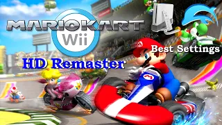 Mario Kart Wii  HD Remaster Texture 4K 60FPS ~Fix Bloom Issue | Wii Dolphin | 4K UHD PC Play