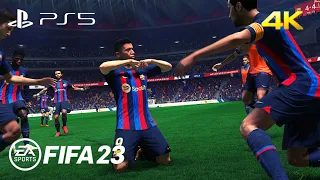 FIFA 23 - Barcelona vs. Real madrid  Full Match. | PS5 Gameplay [ 4K HDR ]