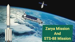 Building The ISS #1 Launching The Zarya Module And Unity Module - Spaceflight Simulator