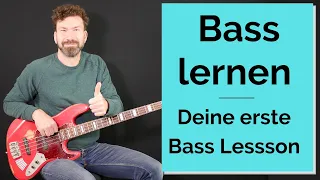 Bass lernen - Deine erste Bass Lesson - Ideal für Bass Anfänger